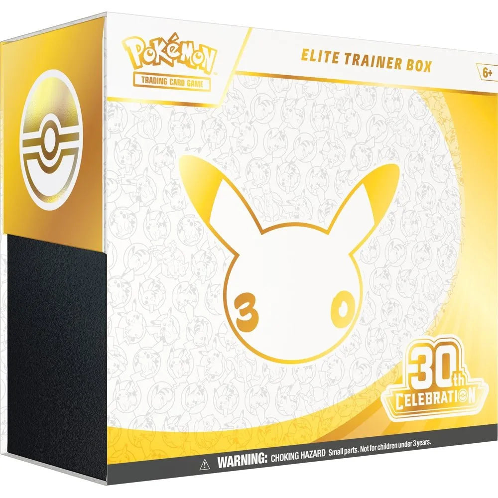 Pokémon TCG 30th Anniversary Celebrations Elite Trainer Box – Pack of 10
