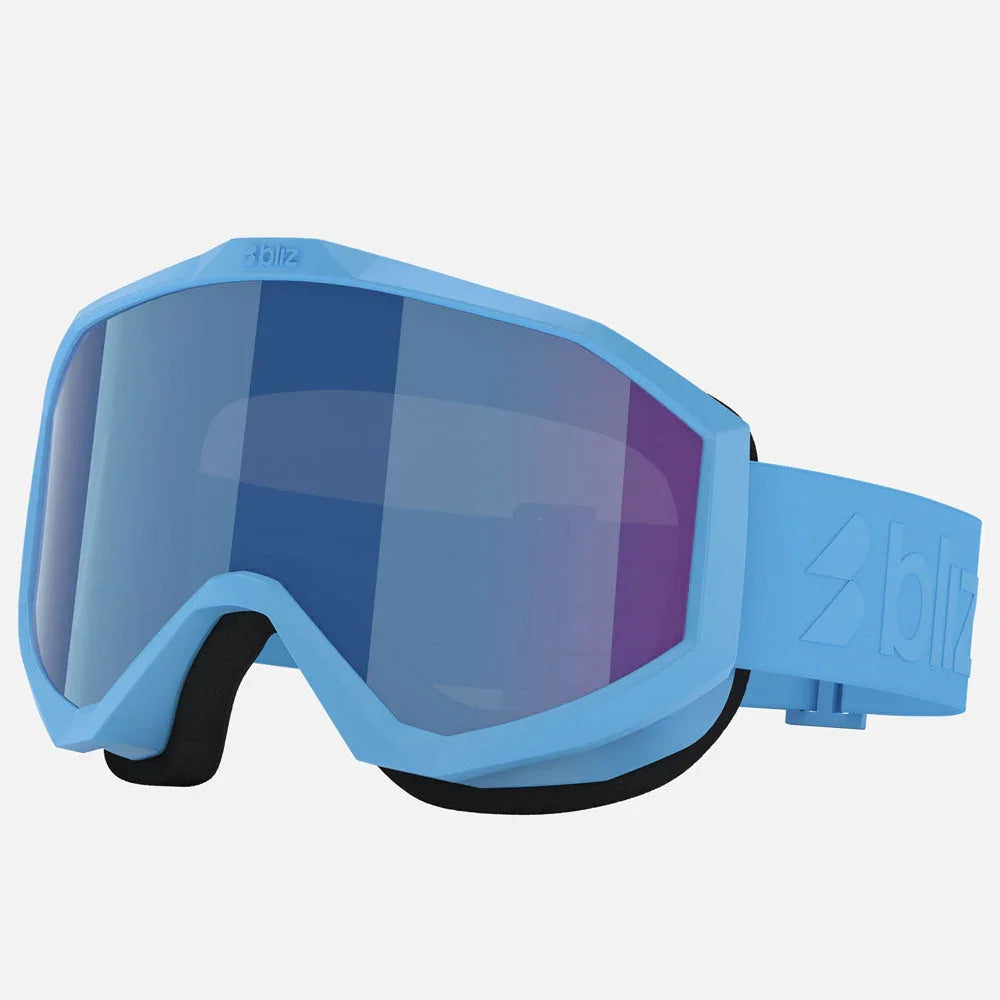 Bliz Liner Matte Blue Snow Goggle  - Brown Blue Multi Lens