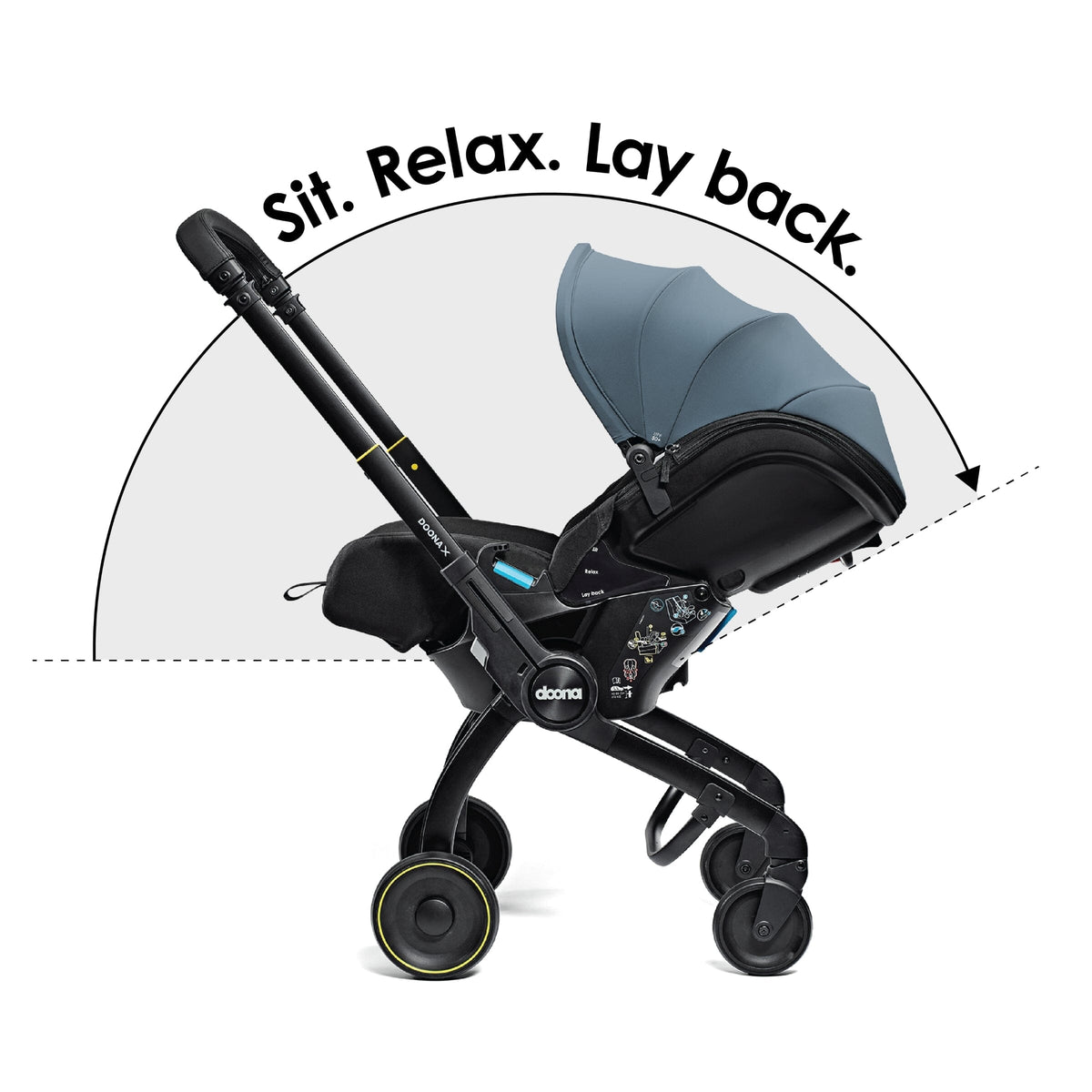 Doona X Car Seat & ISOFIX Ocean Blue