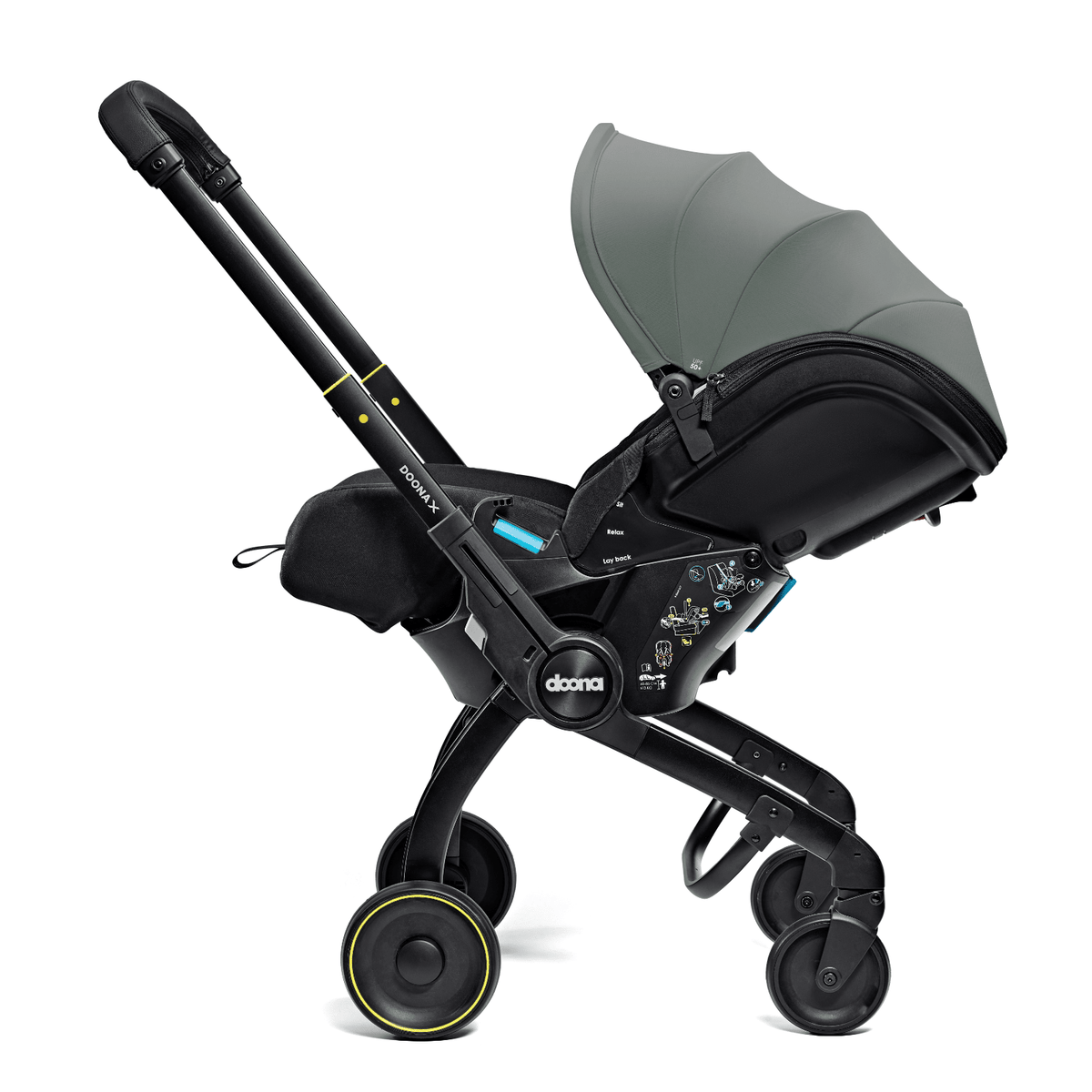 Doona X Car Seat & ISOFIX Slate Green