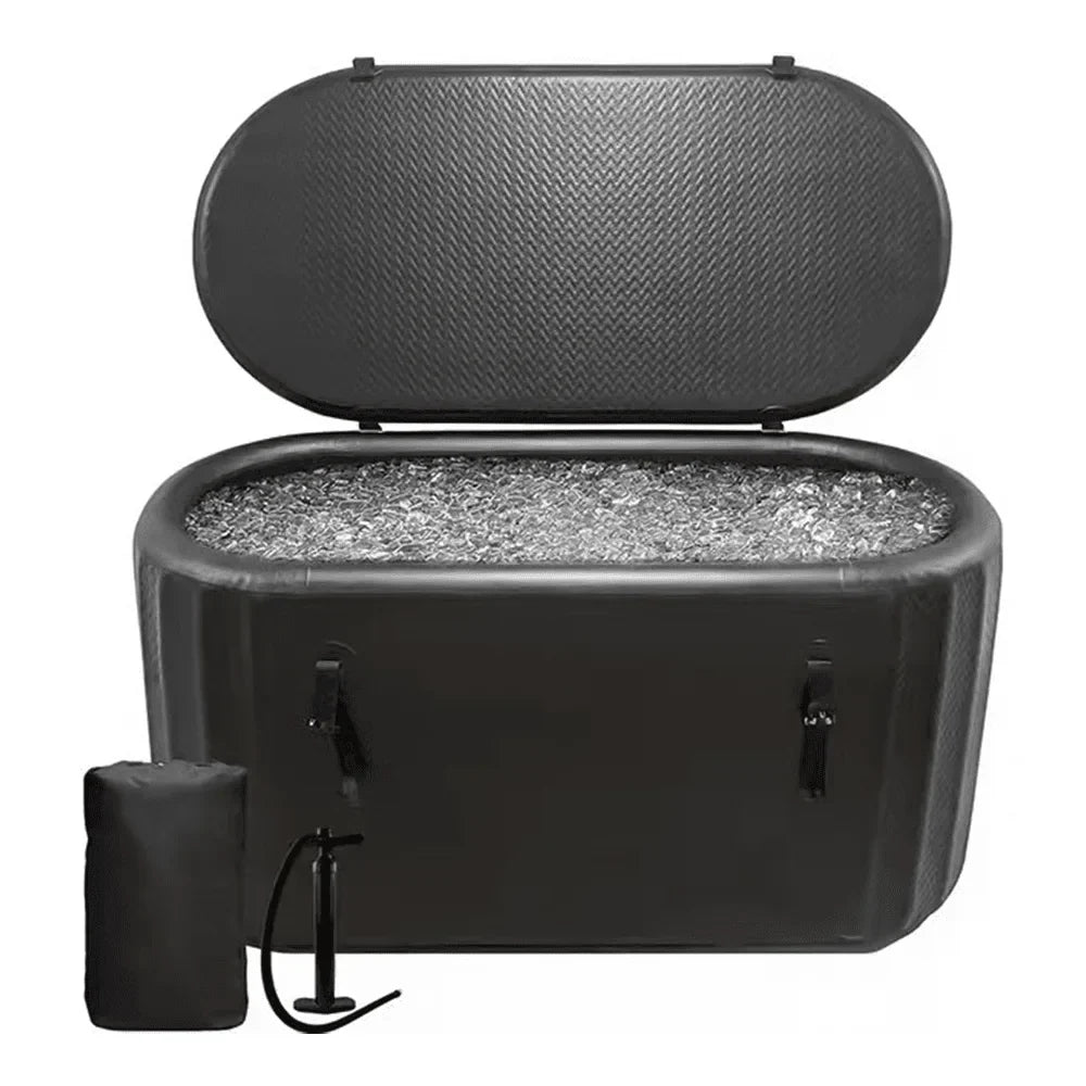 Inflatable Ice Bath Tub for Cold Plunge Therapy – 1–2 Person Recovery Pool